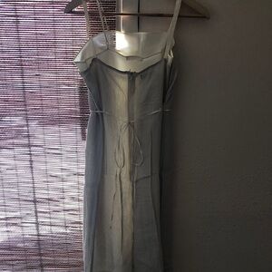 Ivory beautiful dress with satin underdress